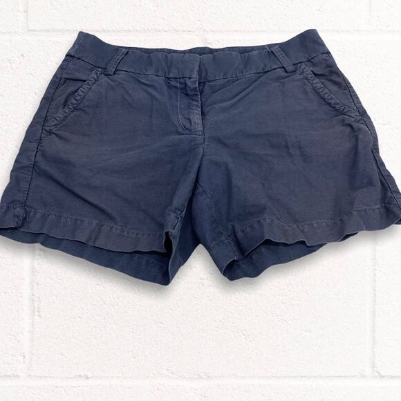 J. Crew womens Weathered Oxford Shorts size 6 - Picture 1 of 6